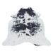 Ayyildiz koberce Kusový koberec Etosha 4114 black (tvar kožešiny) - 150x200 tvar kožešiny cm