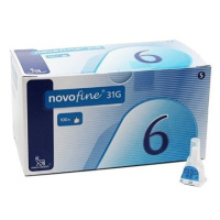 Novo Nordisk NovoFine 31G x 6 mm jehly 100 ks