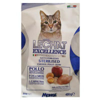 Monge LECHAT EXCELLENCE STERILIZED Chicken  400g superprémiové krmivo pro kočky