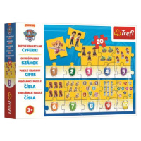 Trefl Puzzle vzdělávací - čísla Tlapková patrola