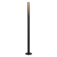 Eglo Eglo 900877 - LED Stojací lampa BARBOTTO 1xGU10/4,5W/230V černá/hnědá