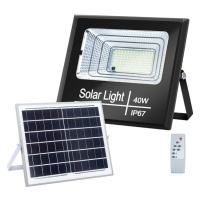 B.V.  - LED Stmívatelný solární reflektor LED/40W/3,2V IP67 + DO