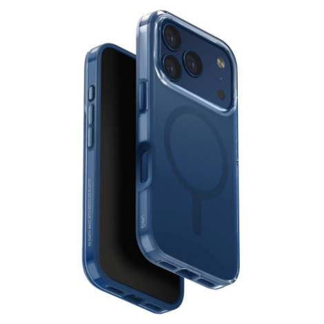 UNIQ MagClick Clario MagSafe kryt iPhone 17 Pro Royal Blue