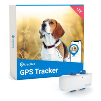 Tractive GPS DOG 4 – Tracker a monitor aktivity pro psy - Bílá