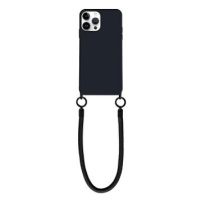 TopQ Minimalist Wrist Strap iPhone 14 Pro černý 126748