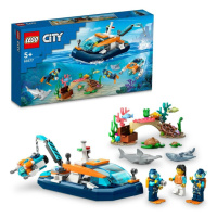 LEGO - City 60377 Průzkumná ponorka potápěčů