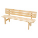 Masivní lavice z borovice dřevo 30 mm (různé délky) 180 cm