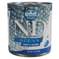 Konzerva N&D Ocean Dog Adult Trout&Salmon 285g