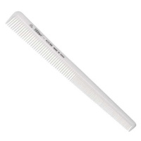 Captain Cook 07441/82 Barber Comb Ivory - bílý kombinovaný hřeben na střihání, 18 cm