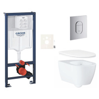 Závěsný wc set do lehkých stěn / předstěnová montáž Grohe Essence SIKOGRSESA