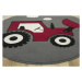 Dětský koberec Luna Kids 534457/51915 Traktor, krémový
