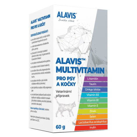 Alavis Multivitamin pro psy a kočky 60g