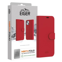 Kryt Eiger North Folio Case for Apple iPhone 15 Plus in Red