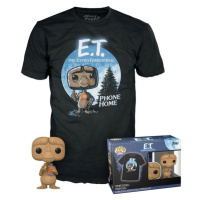 Funko POP & Tee: E.T. - E.T. w/Reeses (velikost L) Černá