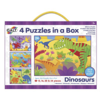 Galt 4 Puzzle v krabici - Dinosauři