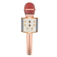 Izoxis 22190 Karaoke bluetooth mikrofon světle růžové