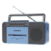 Crosley Cassette Player, modrá/šedá - CT102A-BG4