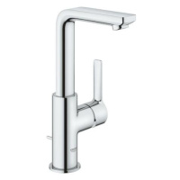 Vysoká umyvadlová baterie Grohe Lineare s výpustí chrom 23296001