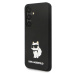Karl Lagerfeld Liquid Silicone Choupette NFT kryt pro Samsung Galaxy S24 černý