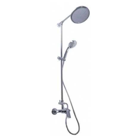 SLEZAK-RAV Vodovodní baterie sprchová COLORADO s hlavovou a ruční sprchou, Barva: chrom, Rozměr: