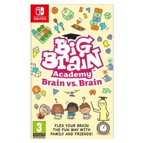 Big Brain Acasemy: Brain vs Brain NINTENDO