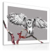 Obraz na plátně OWL A různé rozměry Ludesign ludesign obrazy: 70x50 cm