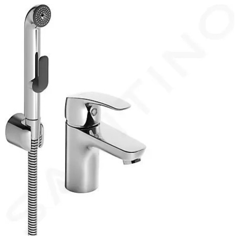 Hansa Umyvadlová baterie s ruční sprchou, chrom 45052283
