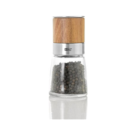 AdHoc na sůl a pepř AKASIA, keramický CeraCut® sklo/nerezová ocel/dřevo