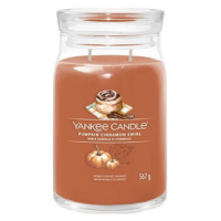 YANKEE CANDLE Signature 2 knoty Pumpkin Cinnamon Swirl 567 g