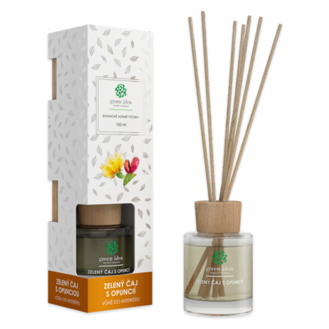 Green idea ​Ratanové vonné tyčinky - Zelený čaj s opuncií