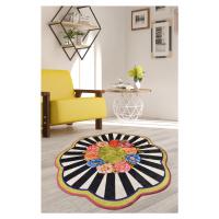 Conceptum Hypnose Kulatý koberec Loan 140 cm vícebarevný