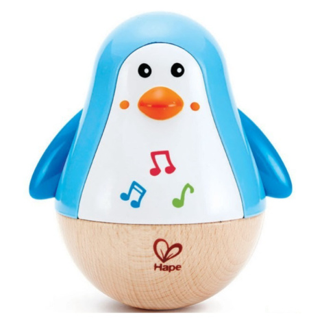 Hračka pro batolata - Balanční tučňák se zvuky (Hape)