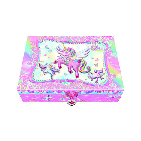 Alltoys Tajná dopisní sada, šperkovnice jednorožci