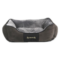 Pelíšek Scruffs Chester Box Bed šedý M 60x50c