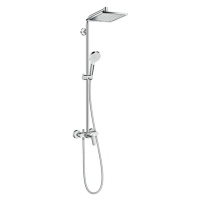 HANSGROHE Crometta Sprchový set Showerpipe E 240 s baterií, chrom 27284000