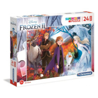 Clementoni: Puzzle 24 ks Maxi - Super Color Frozen 2