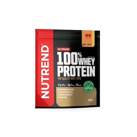 Nutrend 100% Whey Protein 1000 g, mango+vanilka