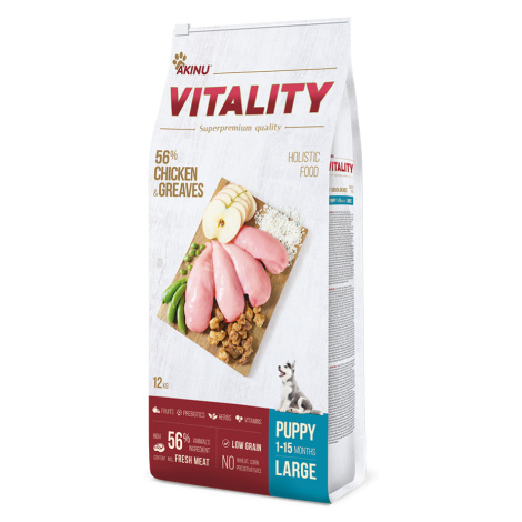 Akinu VITALITY kuřecí granule pro štěňata velkých plemen 12 kg