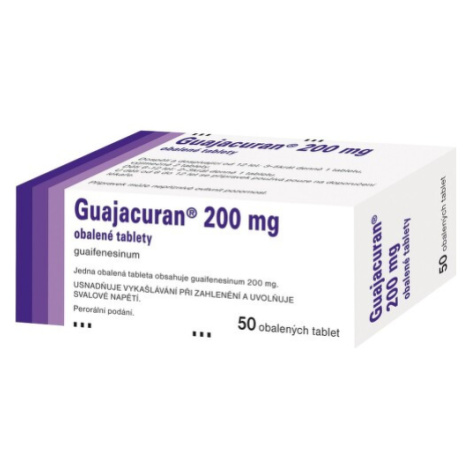 GUAJACURAN 200MG TBL OBD 50