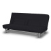 Dekoria Potah na pohovku IKEA  Beddinge krátký, černá, potah na pohovku + 2 polštáře, Etna, 705-