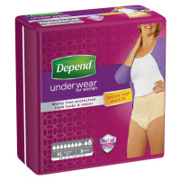Depend Inkontineční kalhotky Maximum XL pro ženy 9 ks