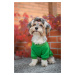 Vsepropejska Flek mikina pro psa s potiskem Barva: Zelená, Délka zad (cm): 36, Obvod hrudníku: 4