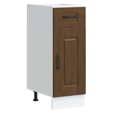 vidaXL Kuchyňská spodní skříňka "Kalmar" hnědý dub kompozitní