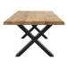 Norddan Designový konferenční stolek Jonathon 120 cm přírodní dub