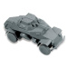 Wargames (WWII) military 6157 - Sd.Kfz.222 Armored Car (1: 100)