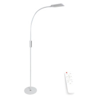 LED Stmívatelná stojací lampa LED/9W/230V bílá + dálkové ovládání