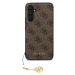 Guess hard silikonový obal Samsung Galaxy S23 FE Brown 4G Charms Collection