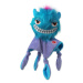 Dog Fantasy Hračka Monsters strašidlo pískací chlupaté modré s dečkou 28 cm
