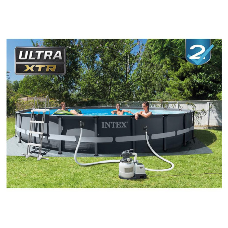 Bazén ULTRAX XTR FRAME 6.10 x 1.22 m s filtrací, 26334NP INTEX
