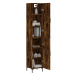 vidaXL Skříň highboard kouřový dub 34,5 x 34 x 180 cm kompozitní dřevo